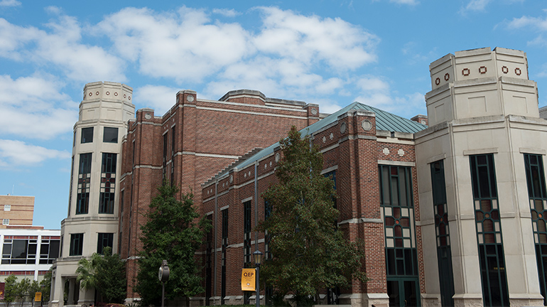 Monumental Photo of Monroe Library