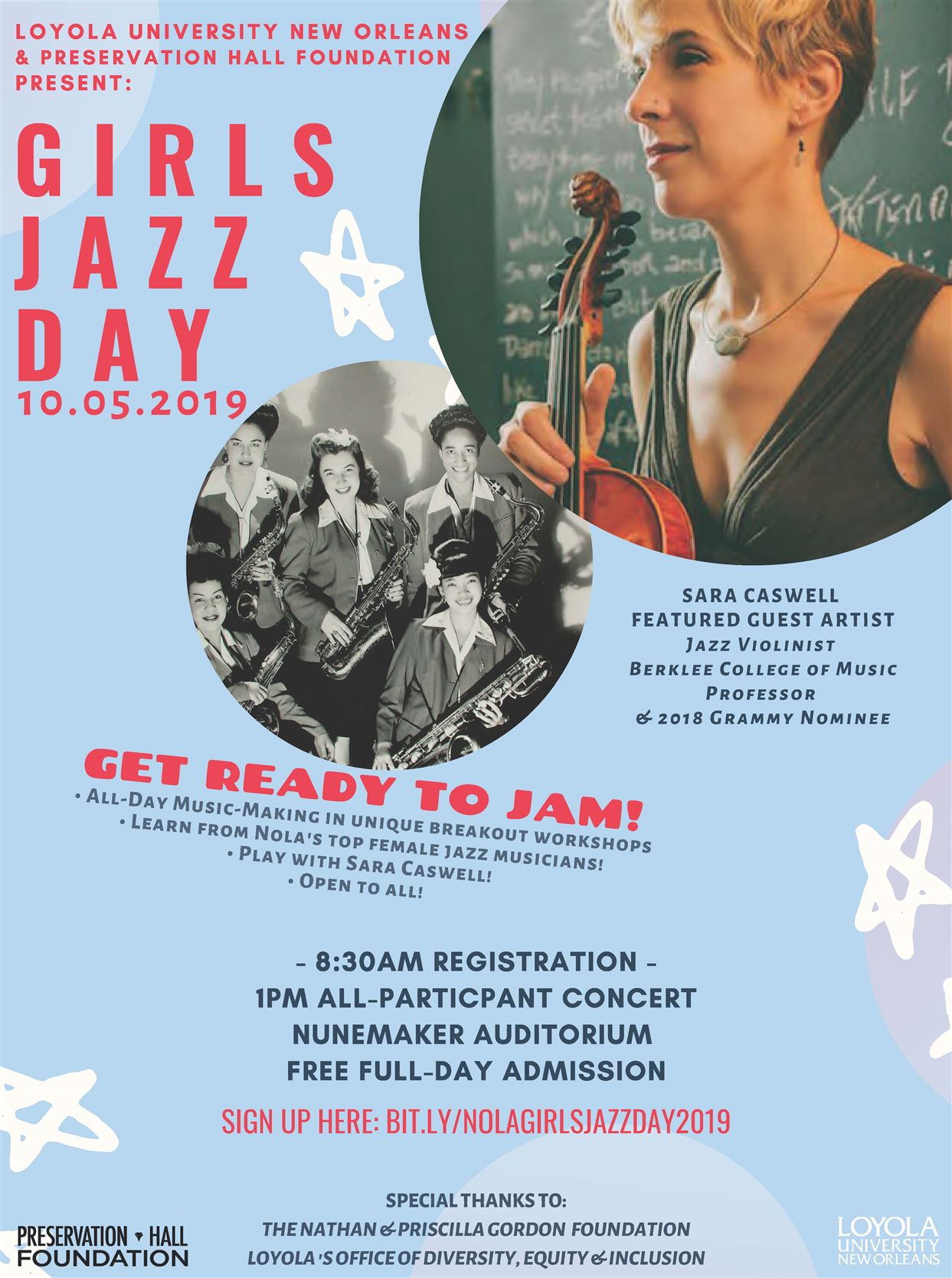 Girls Jazz Day