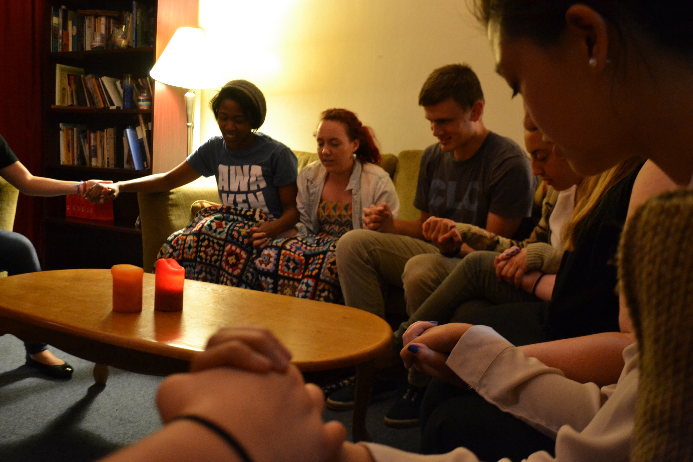 CLC group praying
