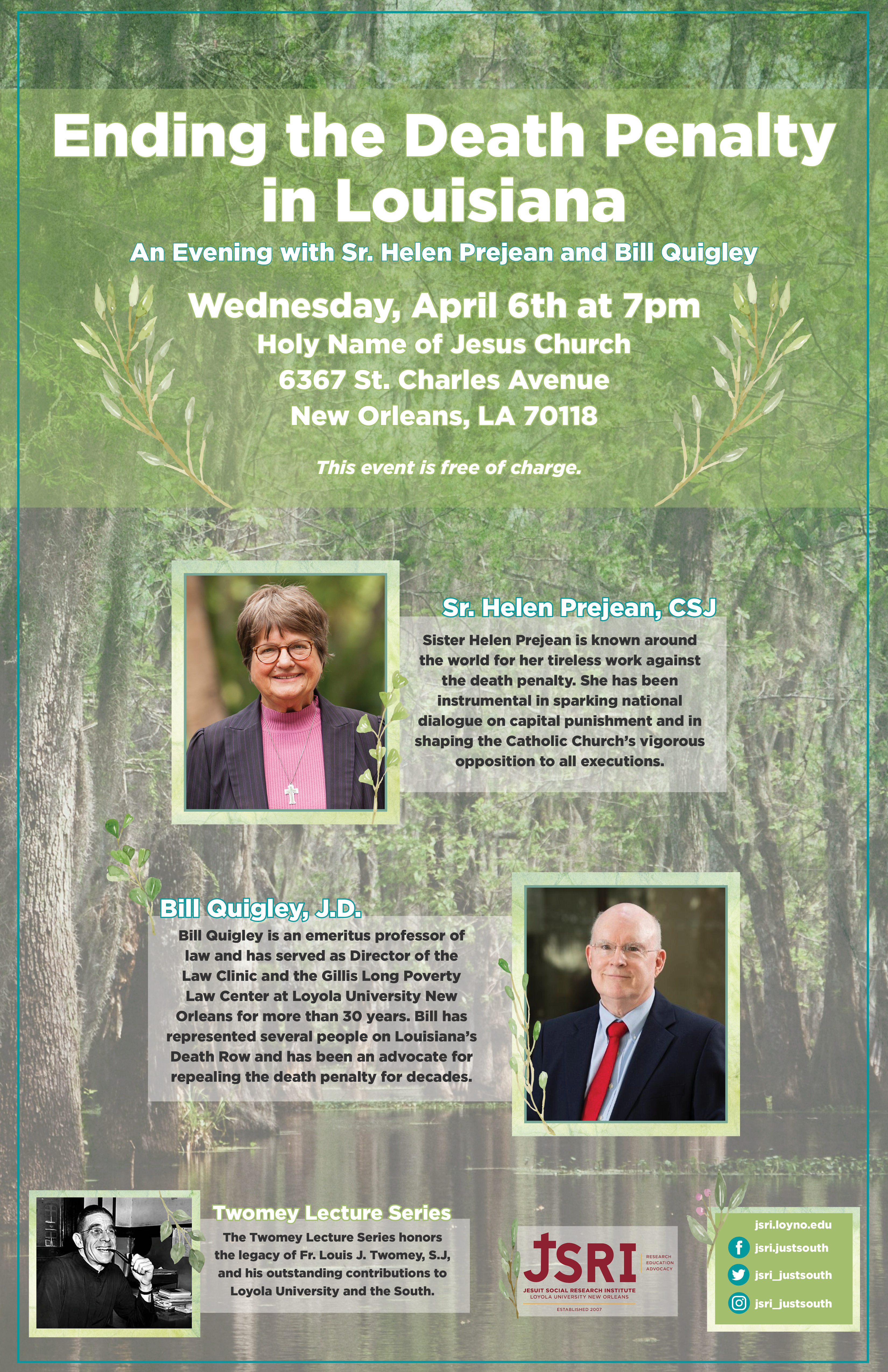 twomey lecture series poster