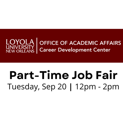 Career Center Part-Time Job fair 