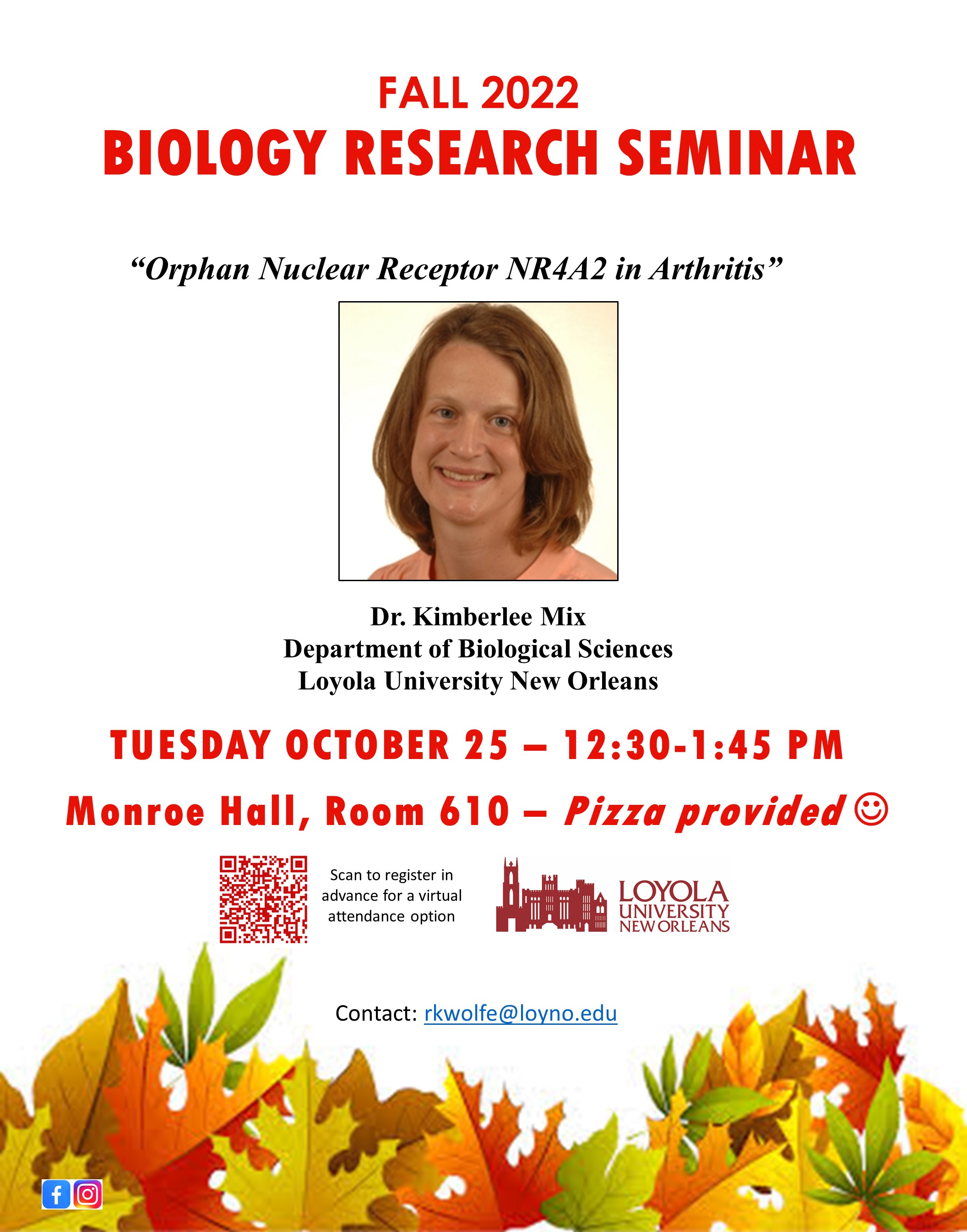 Biology Research Seminar