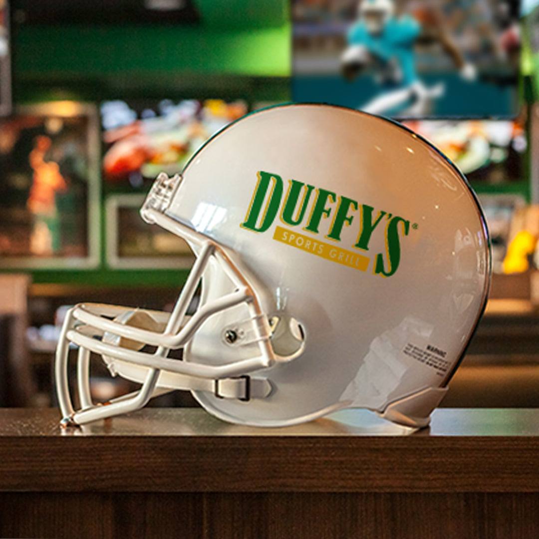 Duffy's Sports Grill helmet