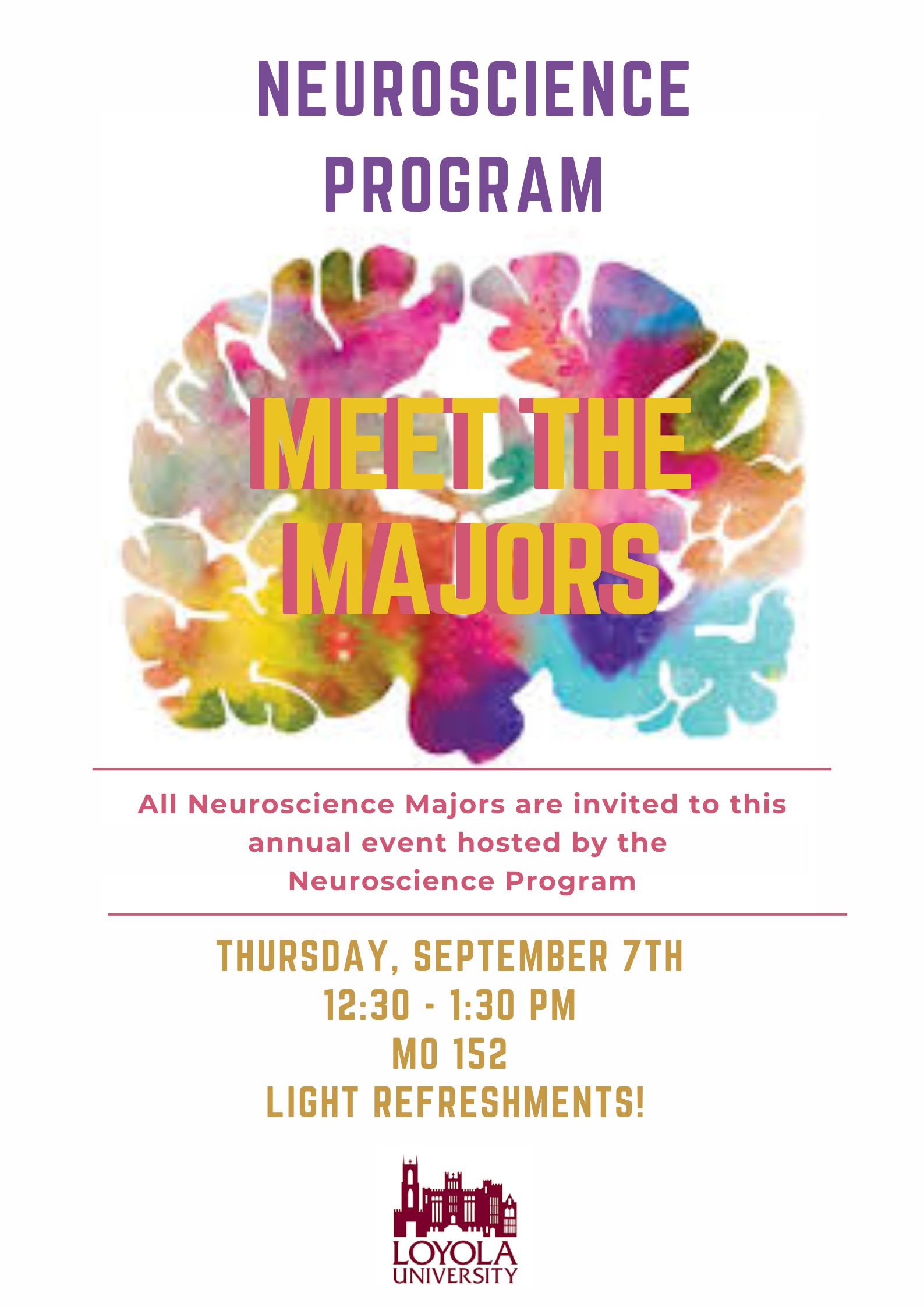 Meet the Majors