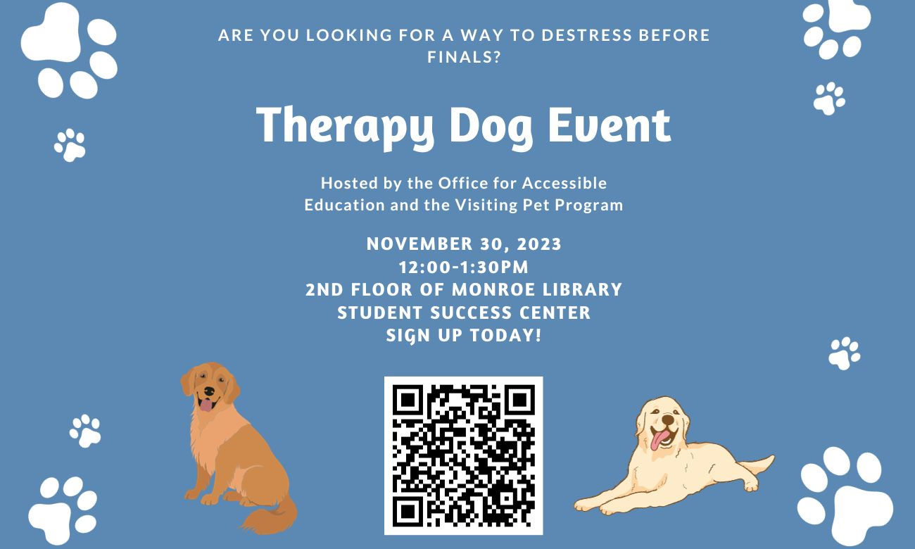 Therapy Dog Event