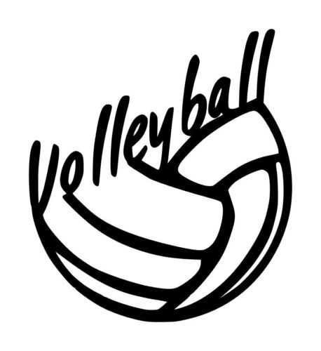 A clipart photo of a volleyball