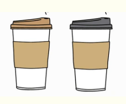 Clipart of coffee cups