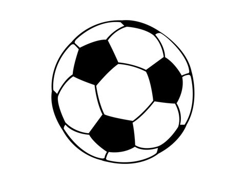 Clipart of a soccer ball
