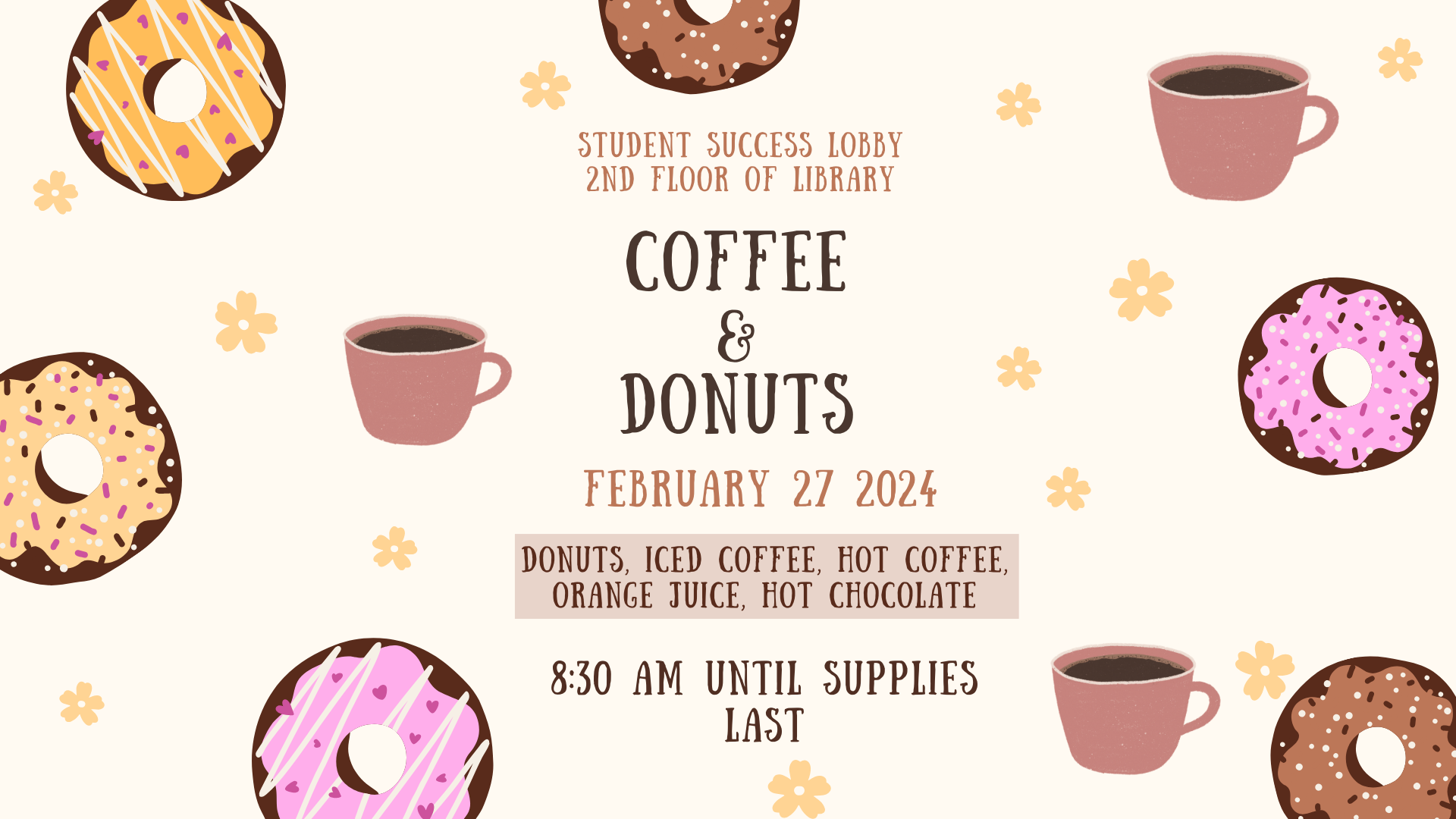Coffee & Donuts at the SSC