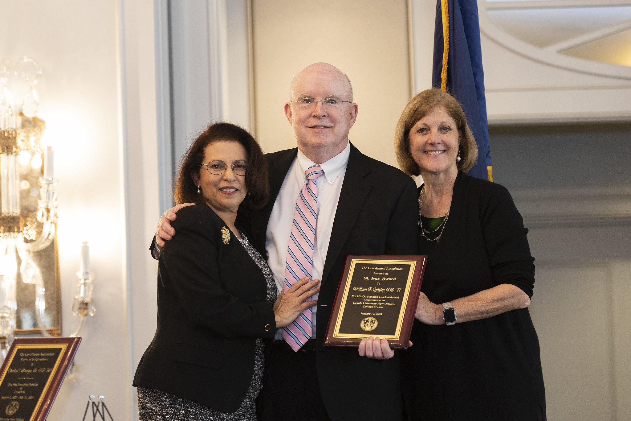 2024 St. Ives Award Recipient William P. Quigley, J.D. '77