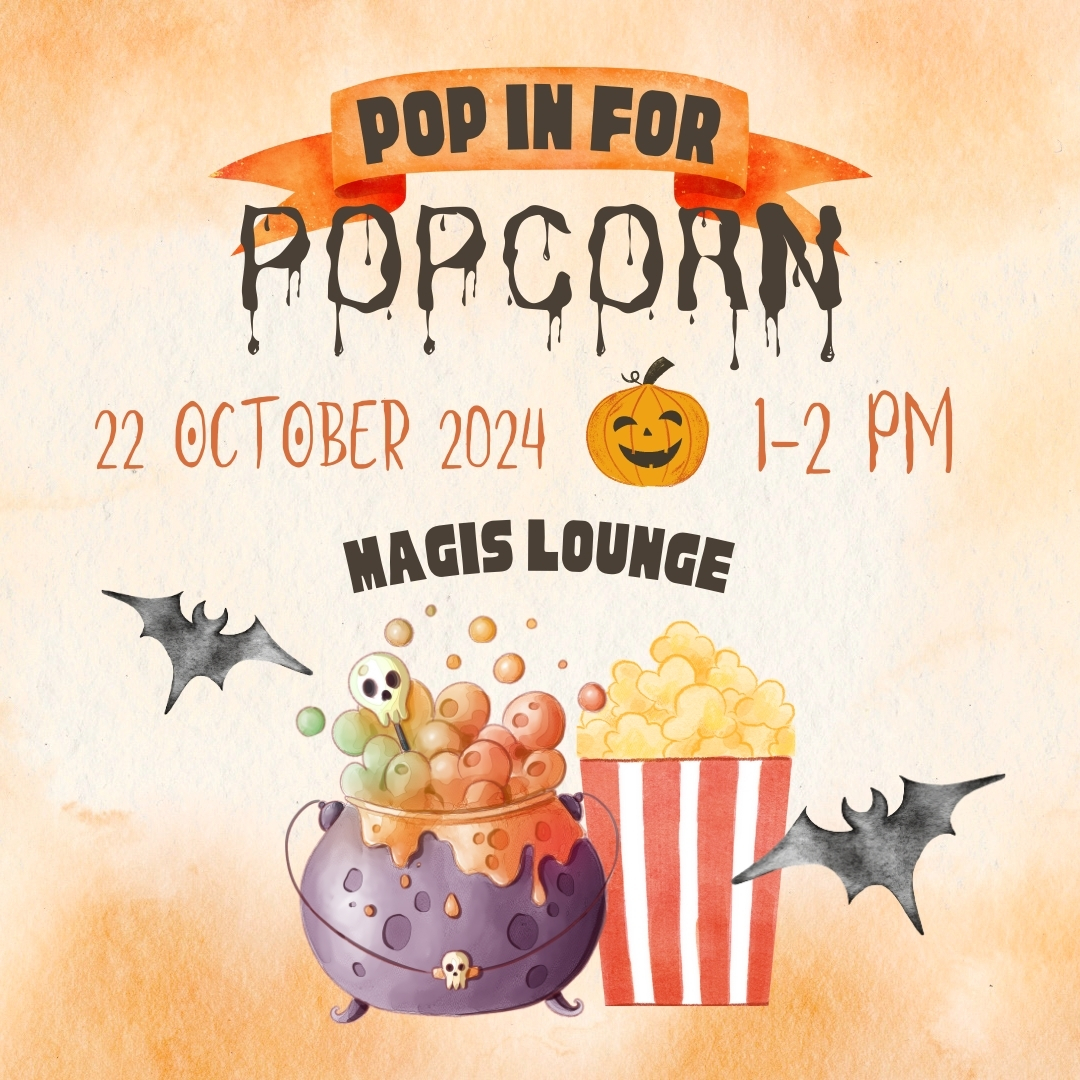 pop in for popcorn