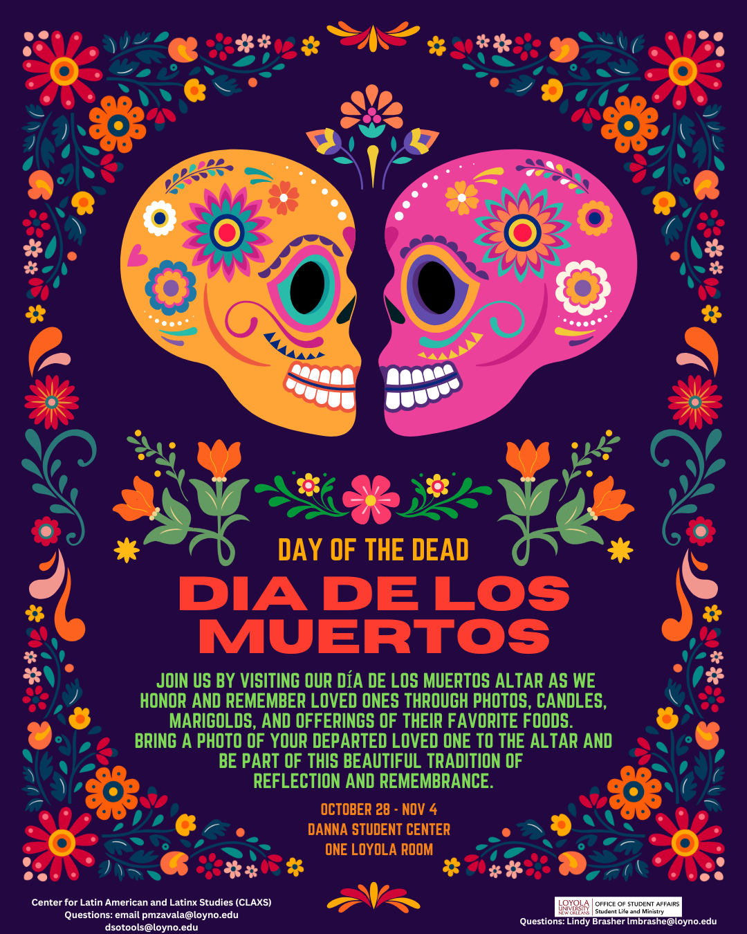 Celebrating Dia de los Muertos!