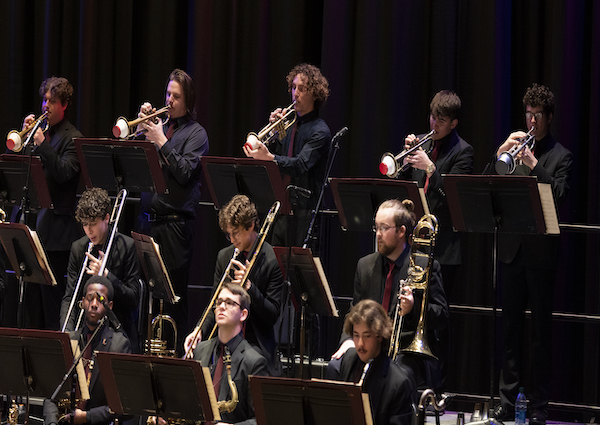 Jazz Ensemble Performing