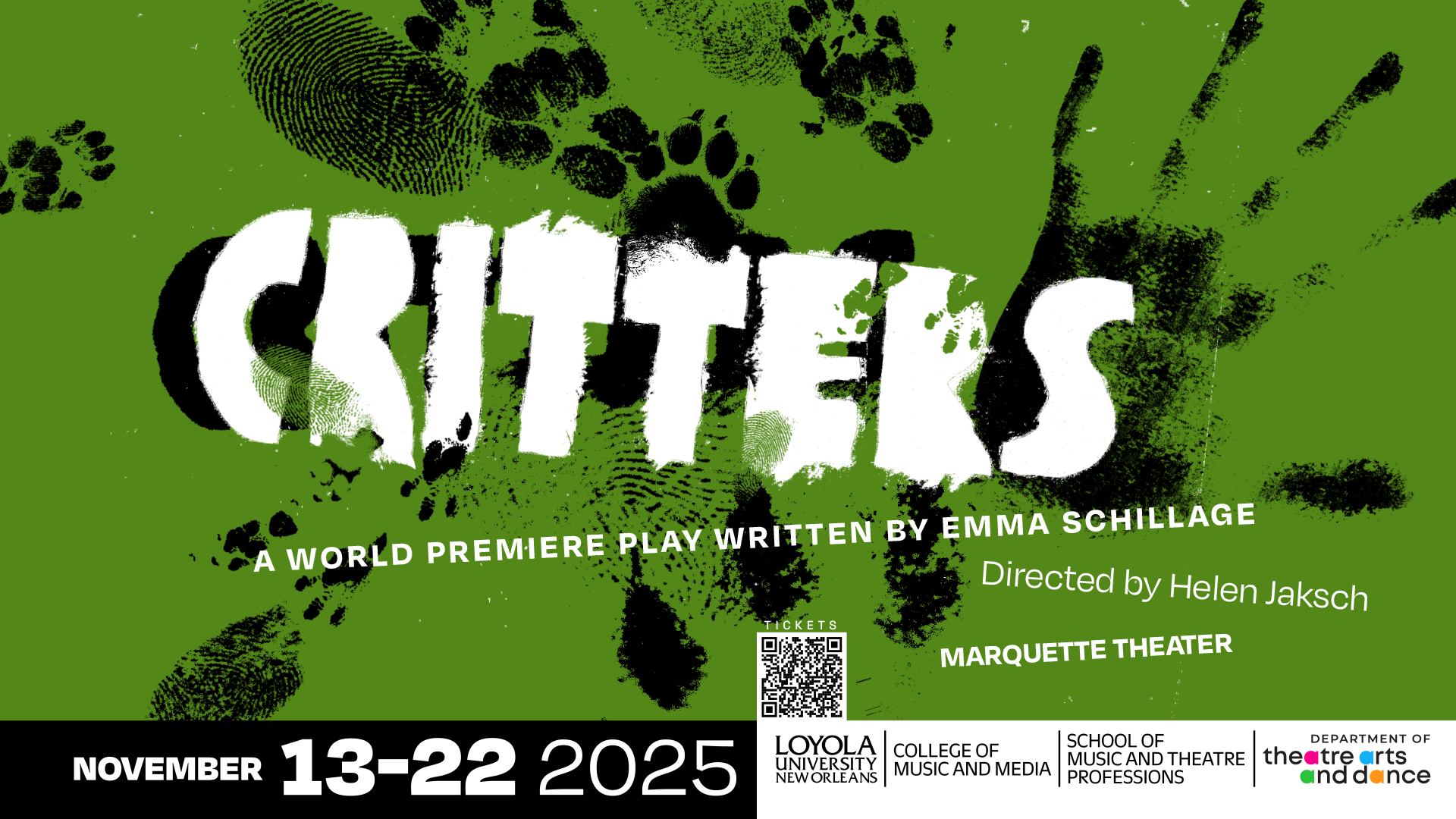 Theatre & Dance: CRITTERS