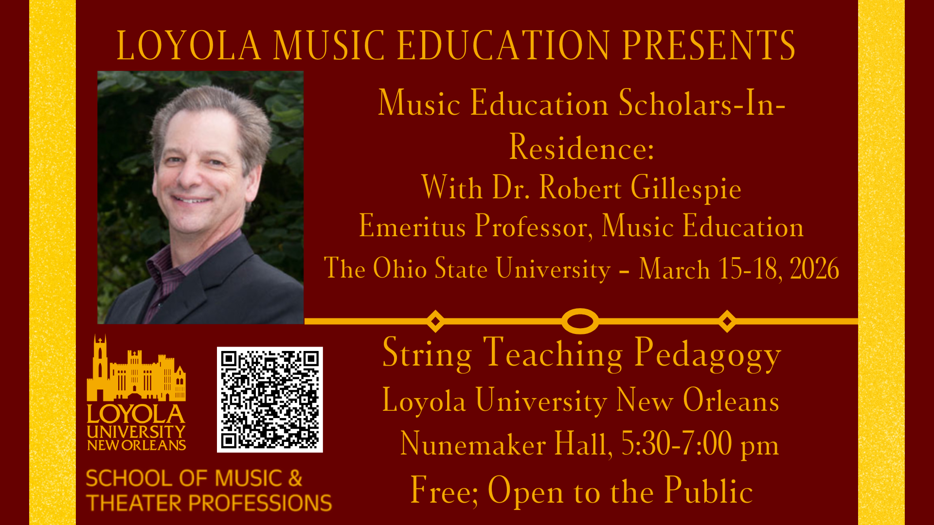 Music Education Event Graphic