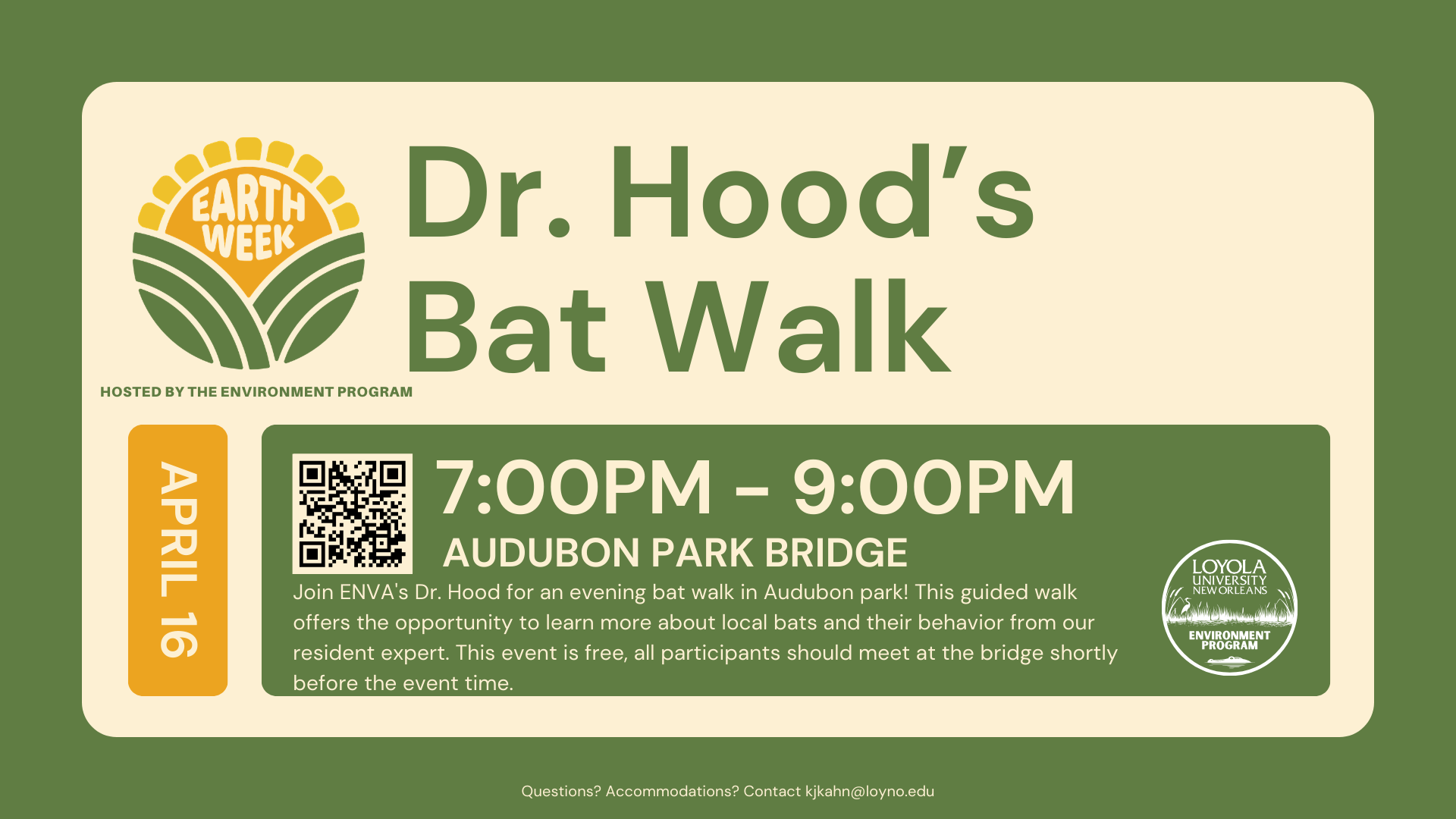 Bat Walk Poster