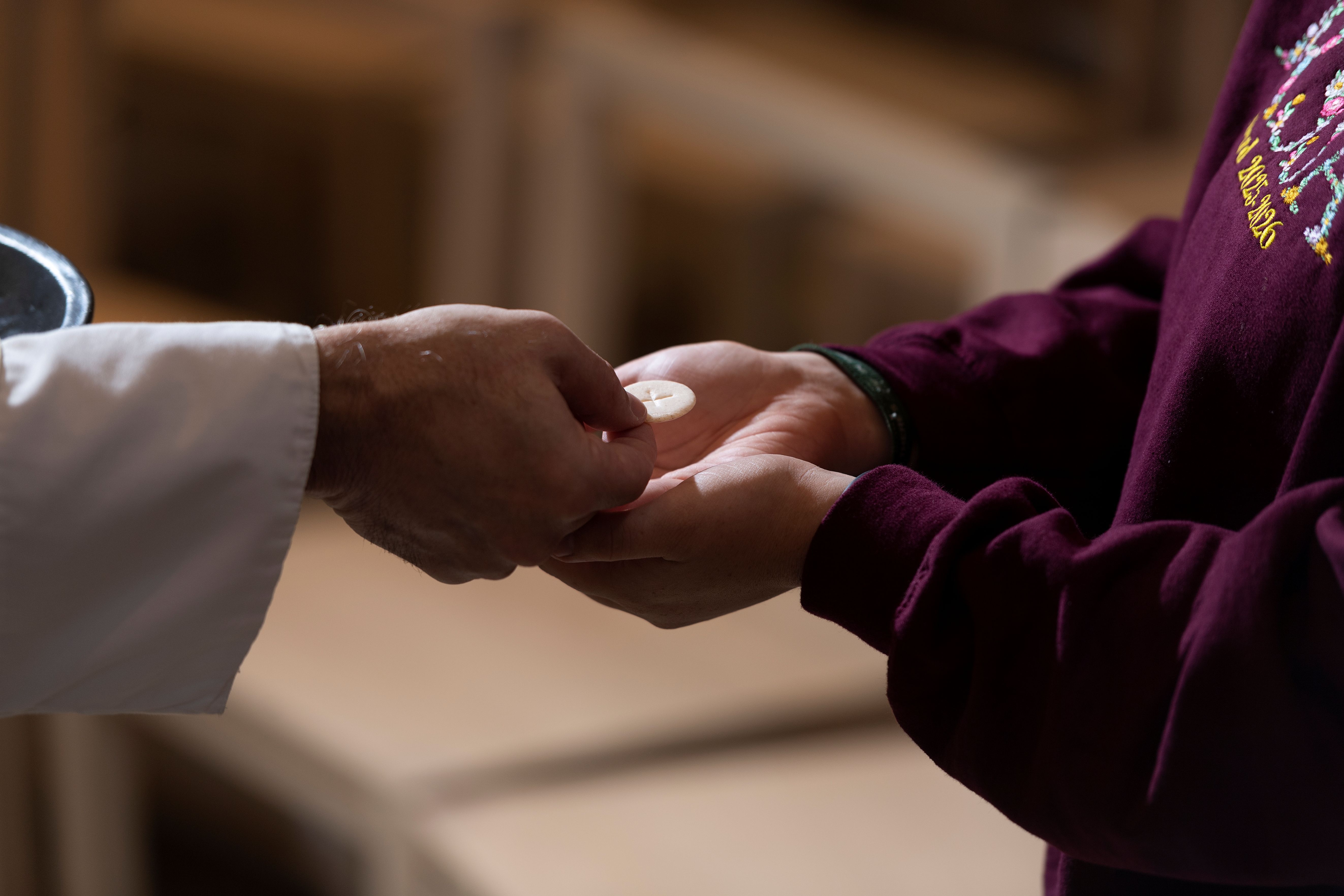 Receiving the Eucharist