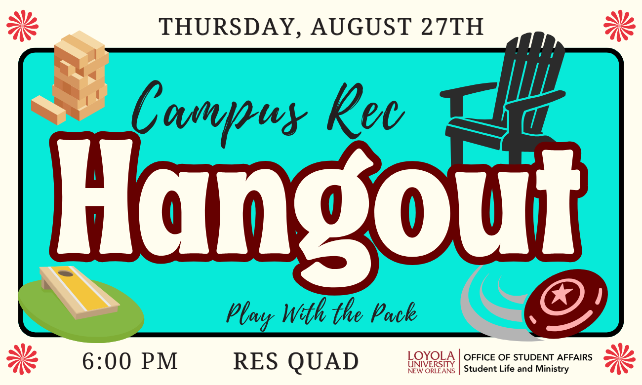 Campus Rec Hangout Flyer