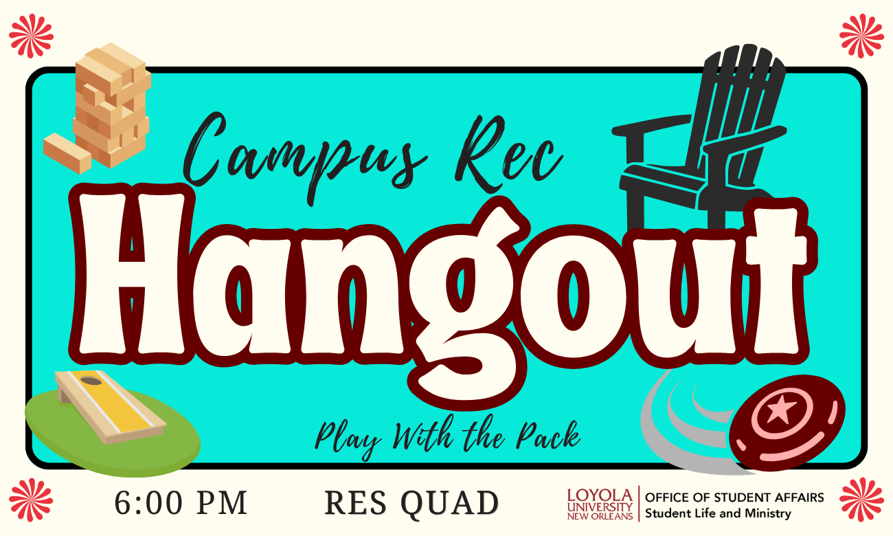 Campus Rec Hangout Flyer
