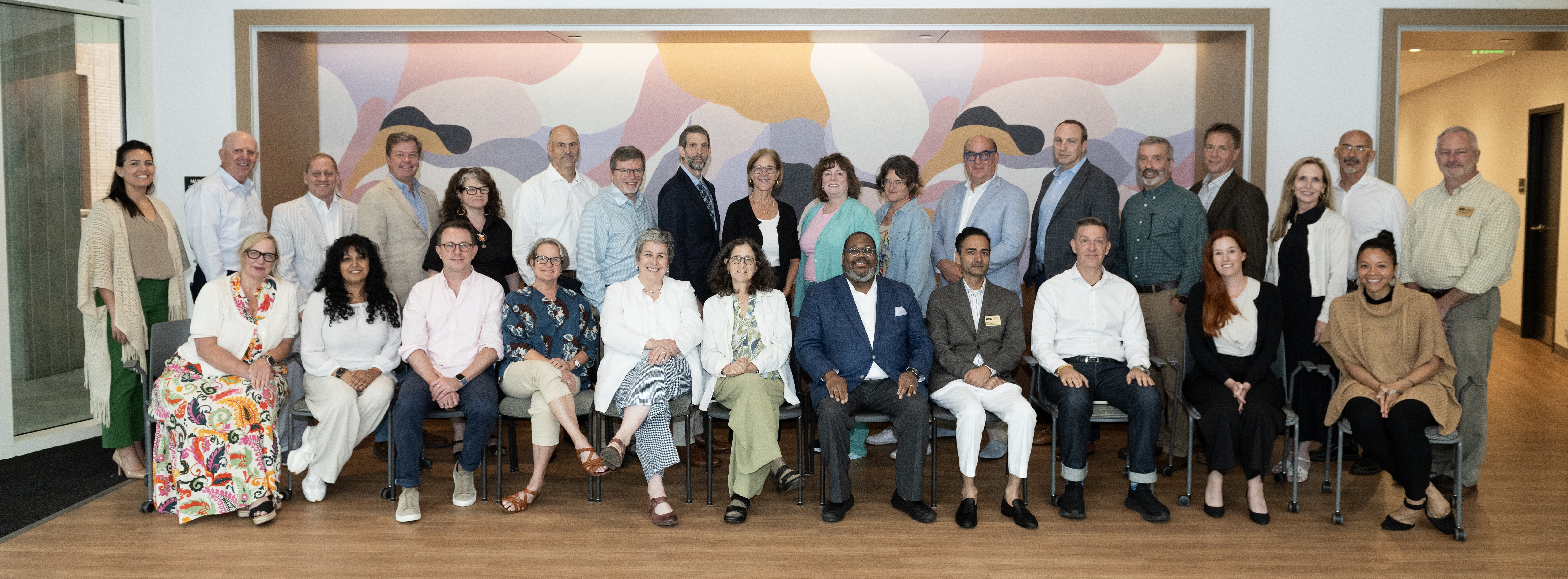 A group picture depicting the AI Braintrust members