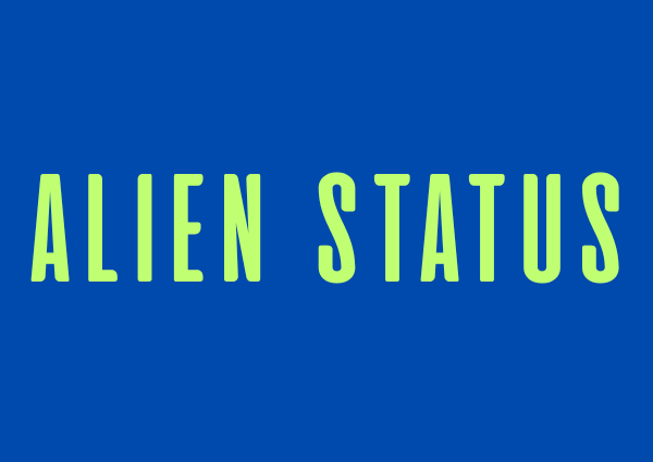 Alien Status Graphic