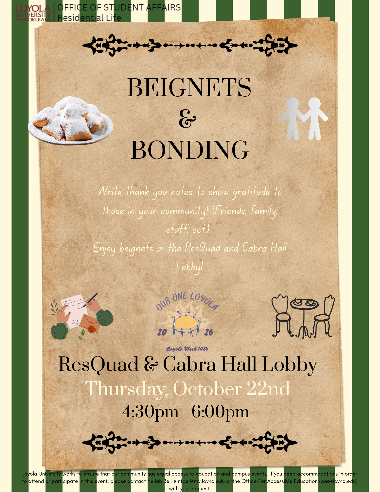 Beignets and Bonding