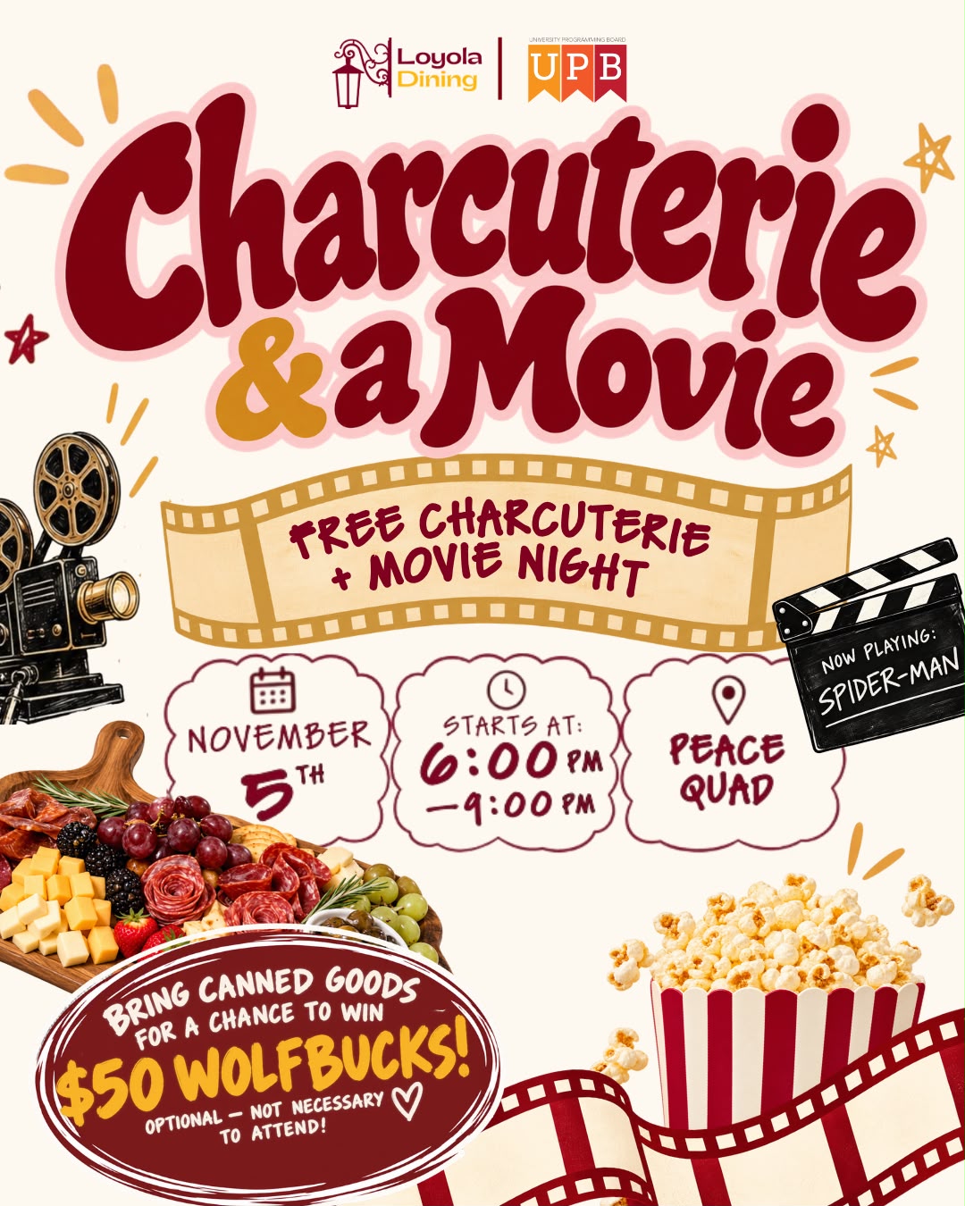 Charcuterie & a Movie