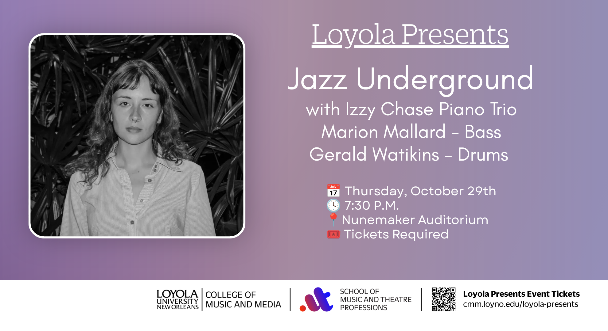 Izzy Chase Jazz Underground Graphic