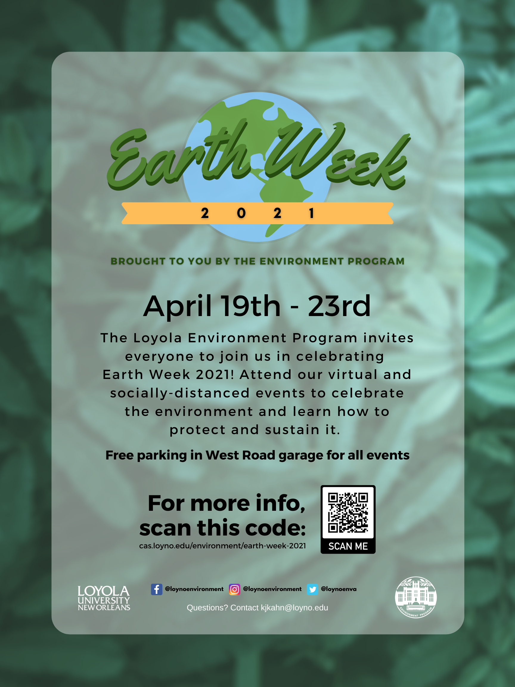 Earth Week 2021