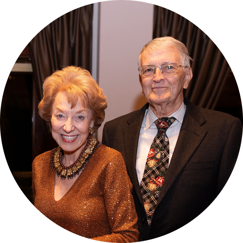 Dr. Roland, M.P.S. ’92, and Mrs. Carol Gisevius Waguespack ’62, M.Ed. ’64, M.P.S. ’92